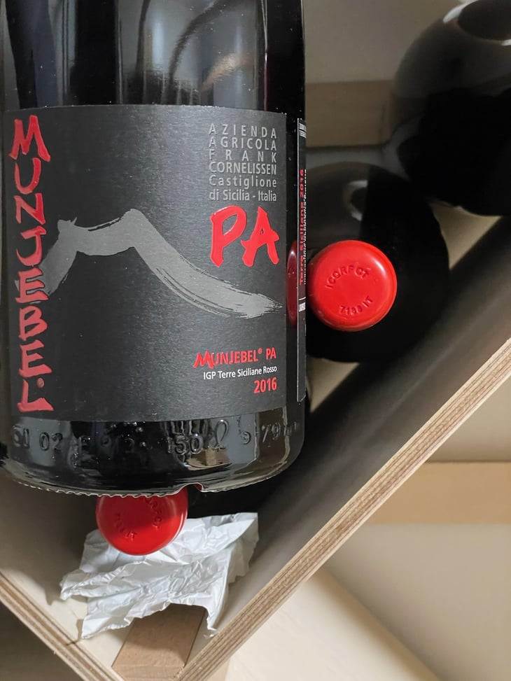 MunJebel Rosso PA (contrada Feudo di Mezzo – Porcaria) - Azienda Agricola Frank Cornelissen - Frank Cornelissen 