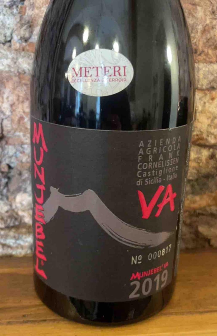 MunJebel Rosso VA (Cuvée Vigne Alte) - Azienda Agricola Frank Cornelissen - Frank Cornelissen 