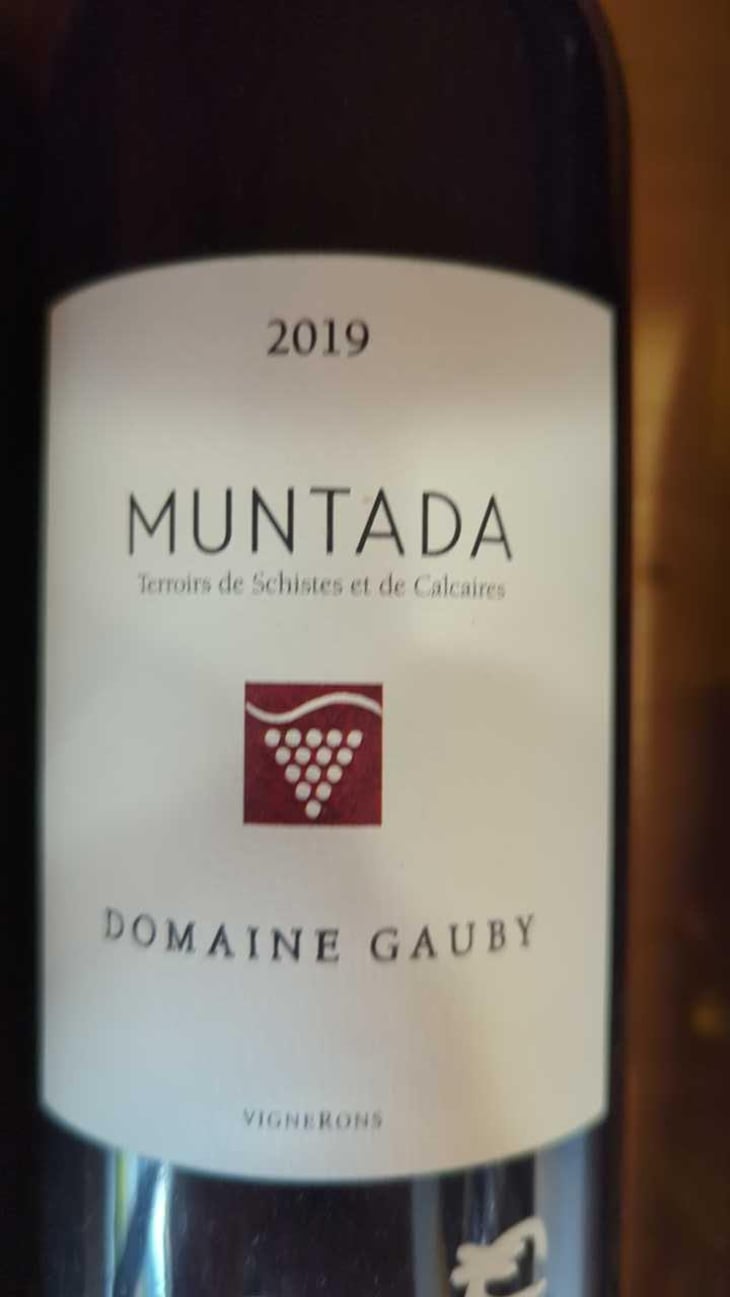 Muntada - Domaine Gauby - Gerard, Lionel & Ghislaine Gauby 