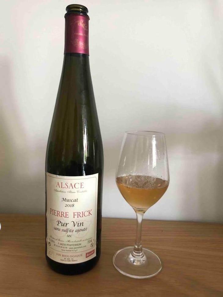 Muscat - Domaine Pierre Frick - Jean-Pierre, Chantal et Thomas Frick -2019