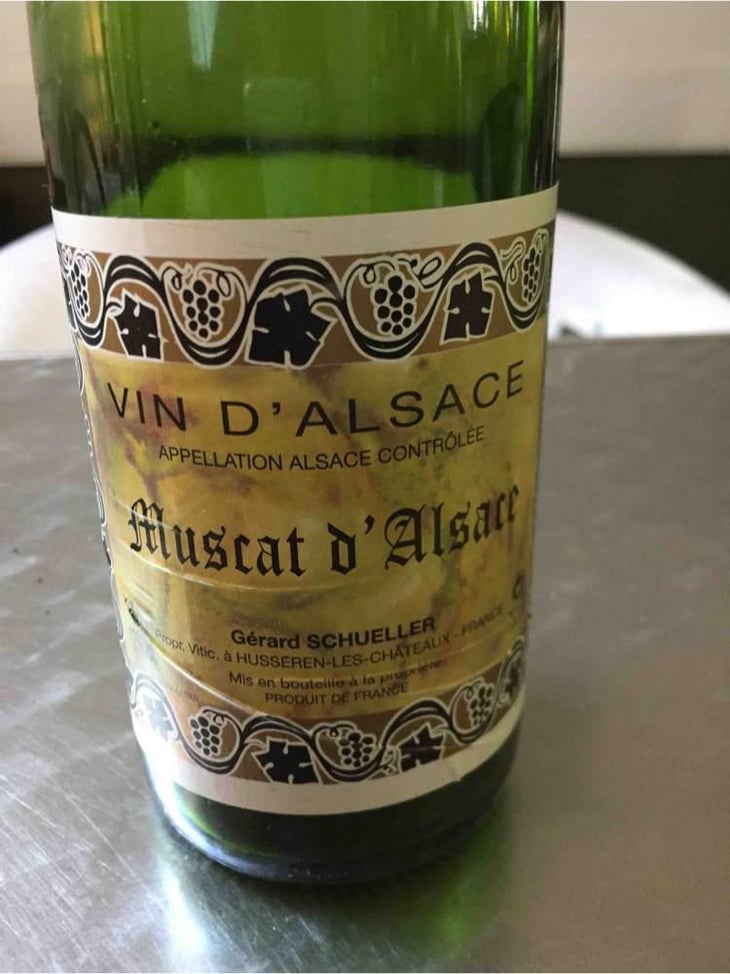 Muscat d’Alsace - Gérard Schueller & Fils - Bruno Schueller 
