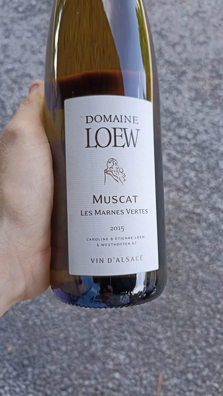 Muscat Les Marnes Vertes - Loew - Caroline & Etienne LOEW 