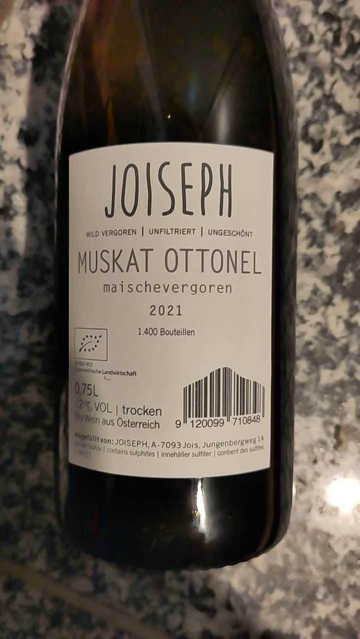 Muskat Ottonel - Joiseph Weingut - Richard Artner, Xandl Kagl & Luka Zeichmann 