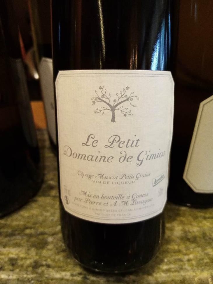 Muscat Petits Grains - Le Petit Domaine de Gimios - Anne-Marie Lavaysse 