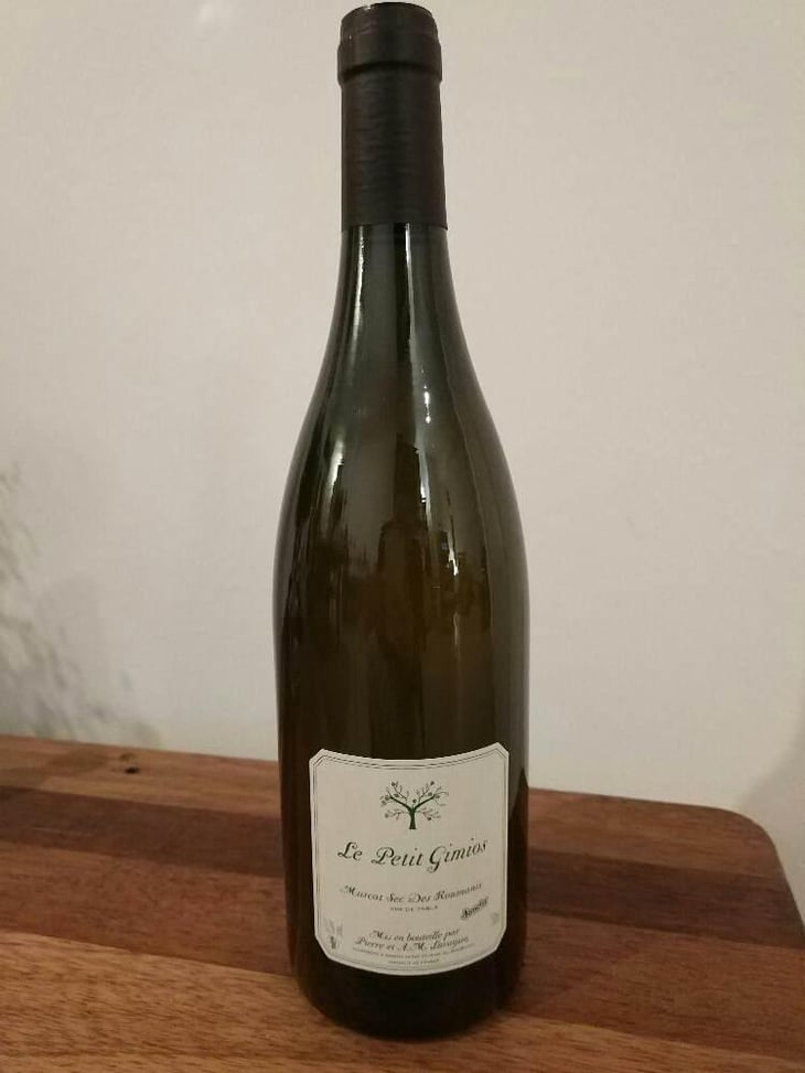 Muscat Sec Des Roumanis - Le Petit Domaine de Gimios - Anne-Marie Lavaysse 