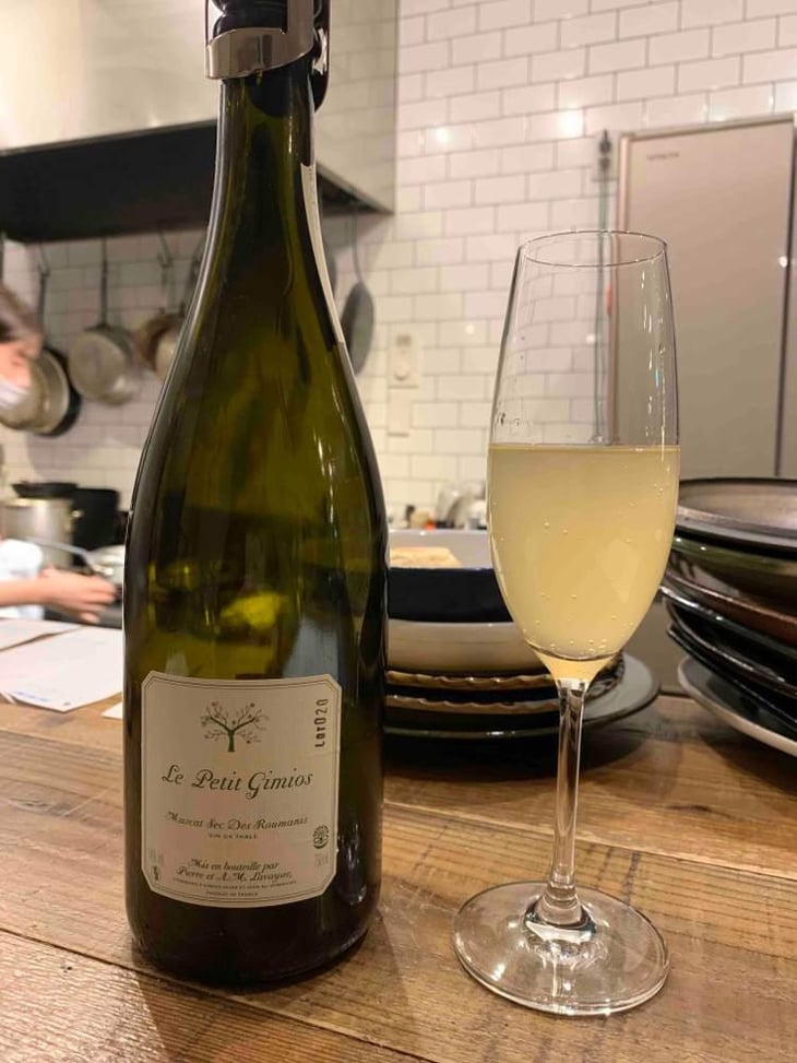 Muscat Sec Des Roumanis - Le Petit Domaine de Gimios - Anne-Marie Lavaysse 