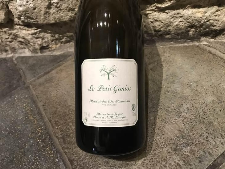 Muscat Sec Des Roumanis - Le Petit Domaine de Gimios - Anne-Marie Lavaysse 