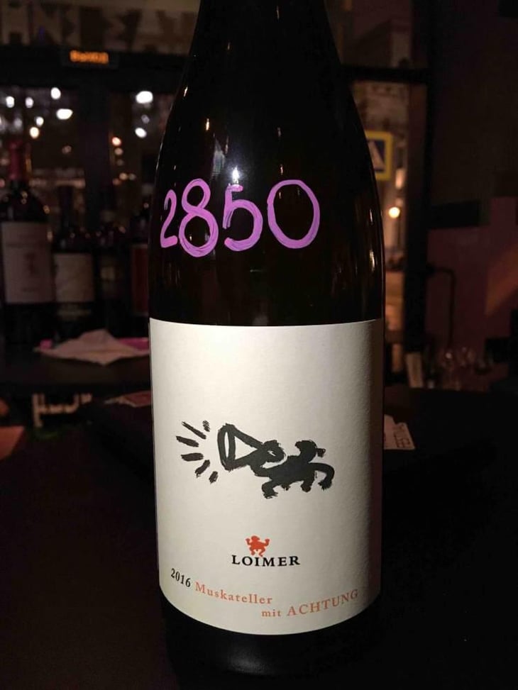 Muskateller Mit Achtung - Weingut Fred Loimer - Fred Loimer 