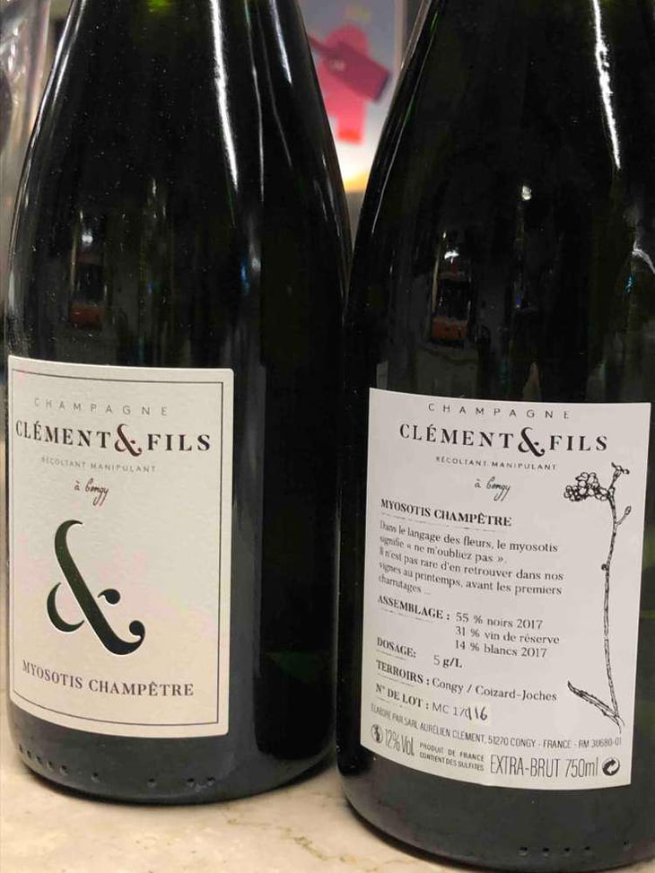 Myosotis Champetre - Champagne Clément & Fils - Aurélien Clément 