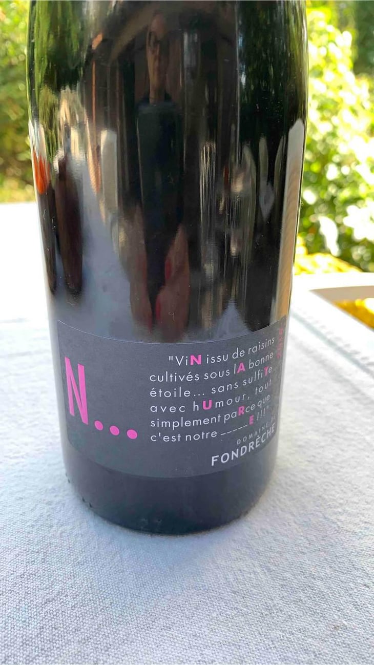 N... - Domaine de Fondrèche - Nanou Barthélémy & Sébastien Vincenti -2019