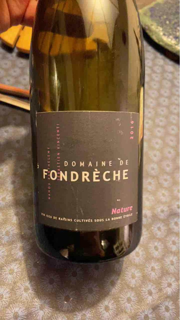 N... - Domaine de Fondrèche - Nanou Barthélémy & Sébastien Vincenti -2019