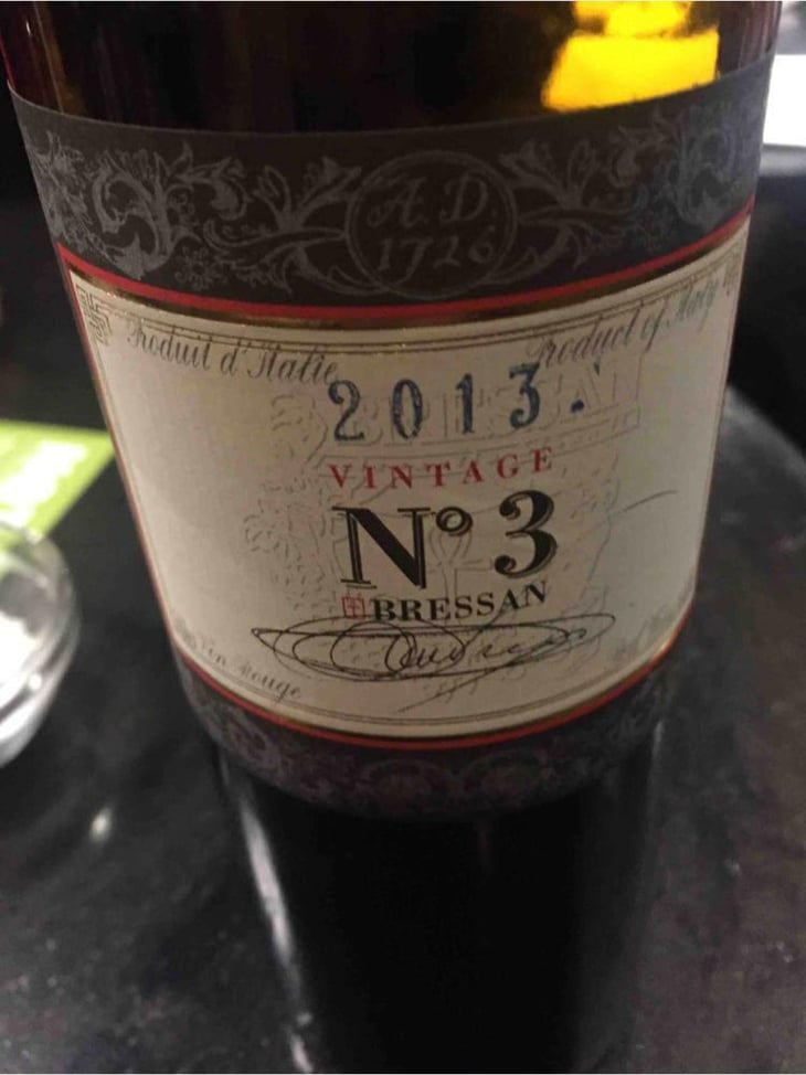 N°3 - Azienda Agricola Bressan - Fulvio Bressan -2015