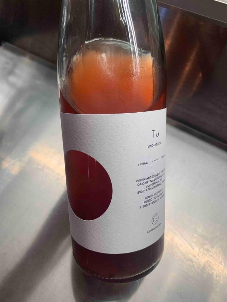 Tu - Cantina Giardino - Antonio Di Gruttola & Daniela De Gruttola -2020