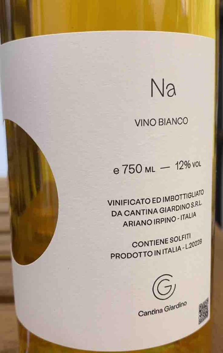 Na - Cantina Giardino - Antonio Di Gruttola & Daniela De Gruttola 