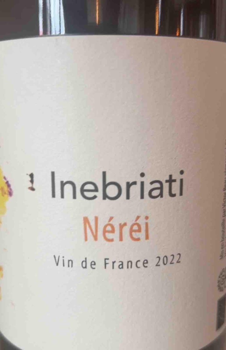 Naïa - Domaine Inebriati - Victor Beau 