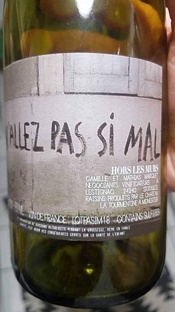 N'Allez Pas Si mal - Château Lestignac - Camille & Mathias Marquet 