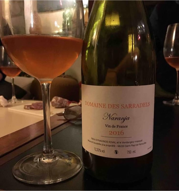 Naranja - Domaine des Sarradels - Rémi Synadinos Koval 