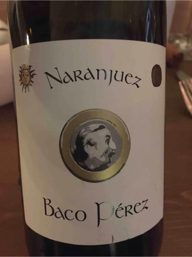 Naranjuez Baco Pérez - Bodega Naranjuez - Antonio Vilchez Valenzuela 