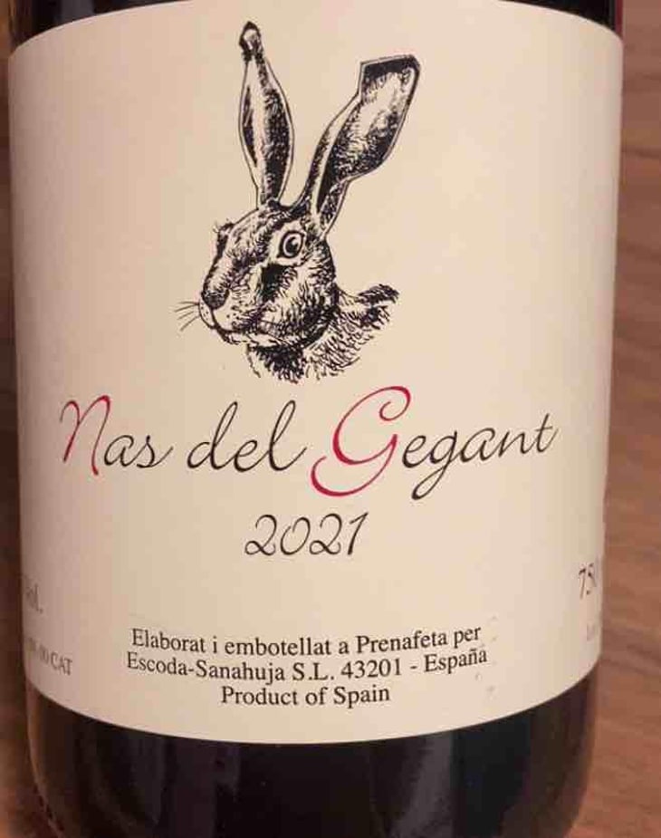 Nas del Gegant Red - Celler Escoda Sanahuja - Joan Ramón Escoda Martinez 