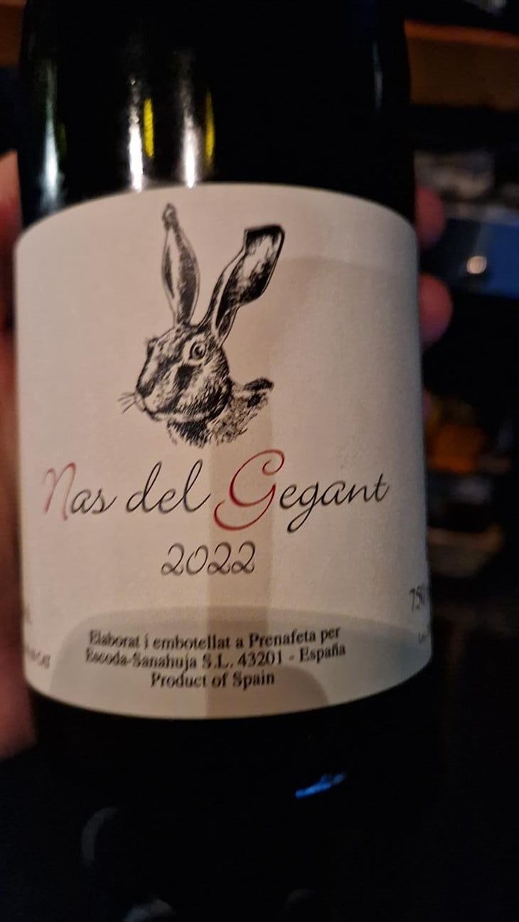 Nas del Gegant Red - Celler Escoda Sanahuja - Joan Ramón Escoda Martinez 