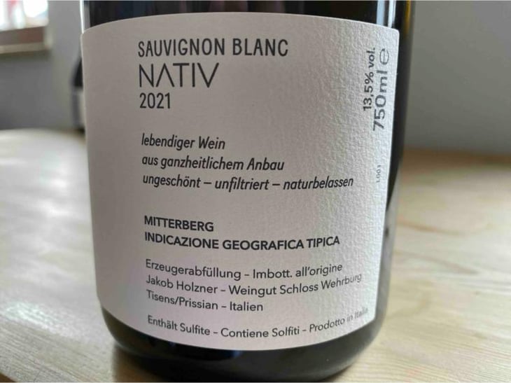 Nativ - Weingut Schloss Wehrburg - Stefan Holzner 