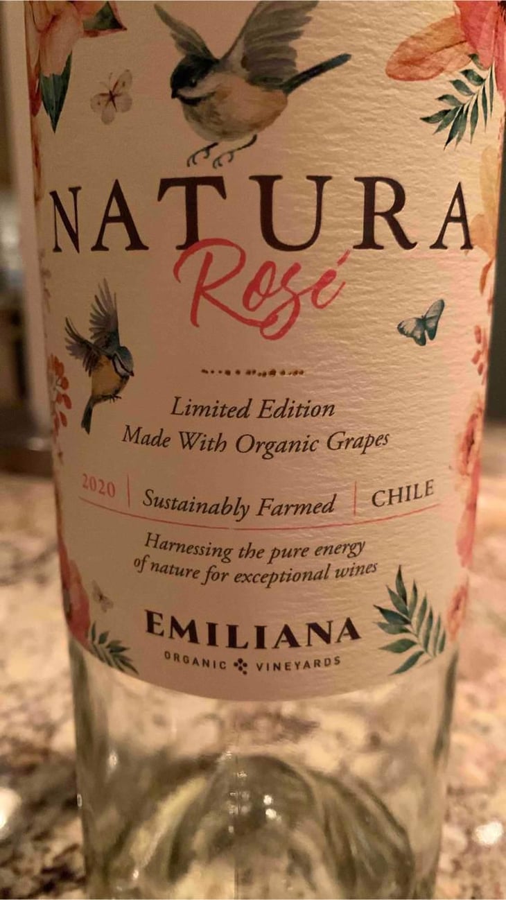 Natura Rose - Emiliana Organic Vineyards - Noelia Orts -2020