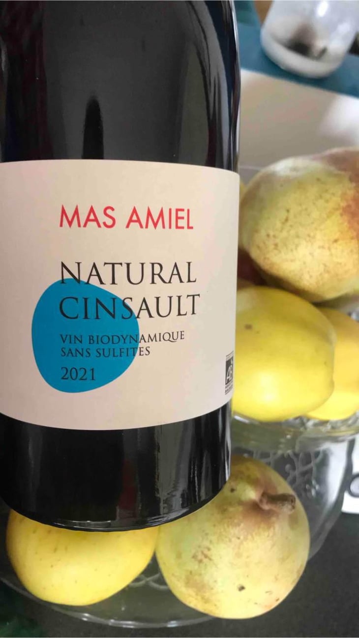Natural Cinsault - Mas Amiel - Nicolas Raffy -2021