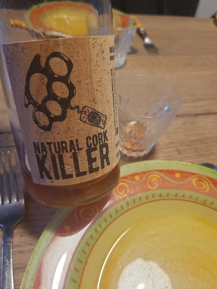 Natural cork Killer - La Cave Des Nomades - José Carvalho & Paulina Srzednicka 