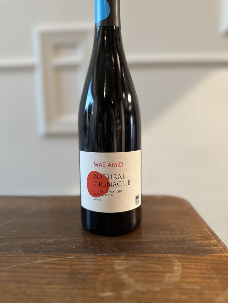 Natural Grenache - Mas Amiel - Nicolas Raffy -2020
