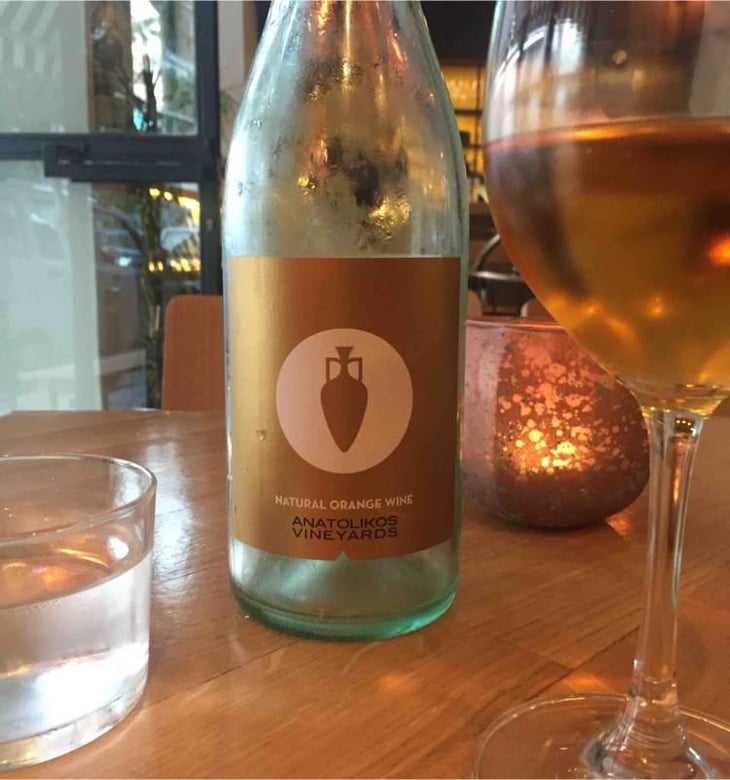 Natural Orange Wine - Anatolikos Vineyards - Sakis & Marios Nikolaidis 