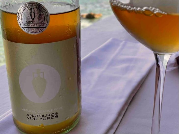 Natural Orange Wine - Anatolikos Vineyards - Sakis & Marios Nikolaidis 