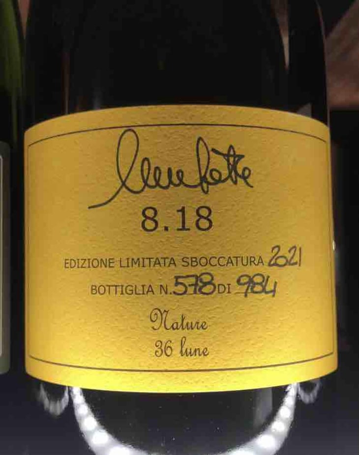 Nature Blanc de Noirs “8.18 perpetuo 36 Lune” - Nicola Gatta - Metodo Classico - Nicola Gatta -2021