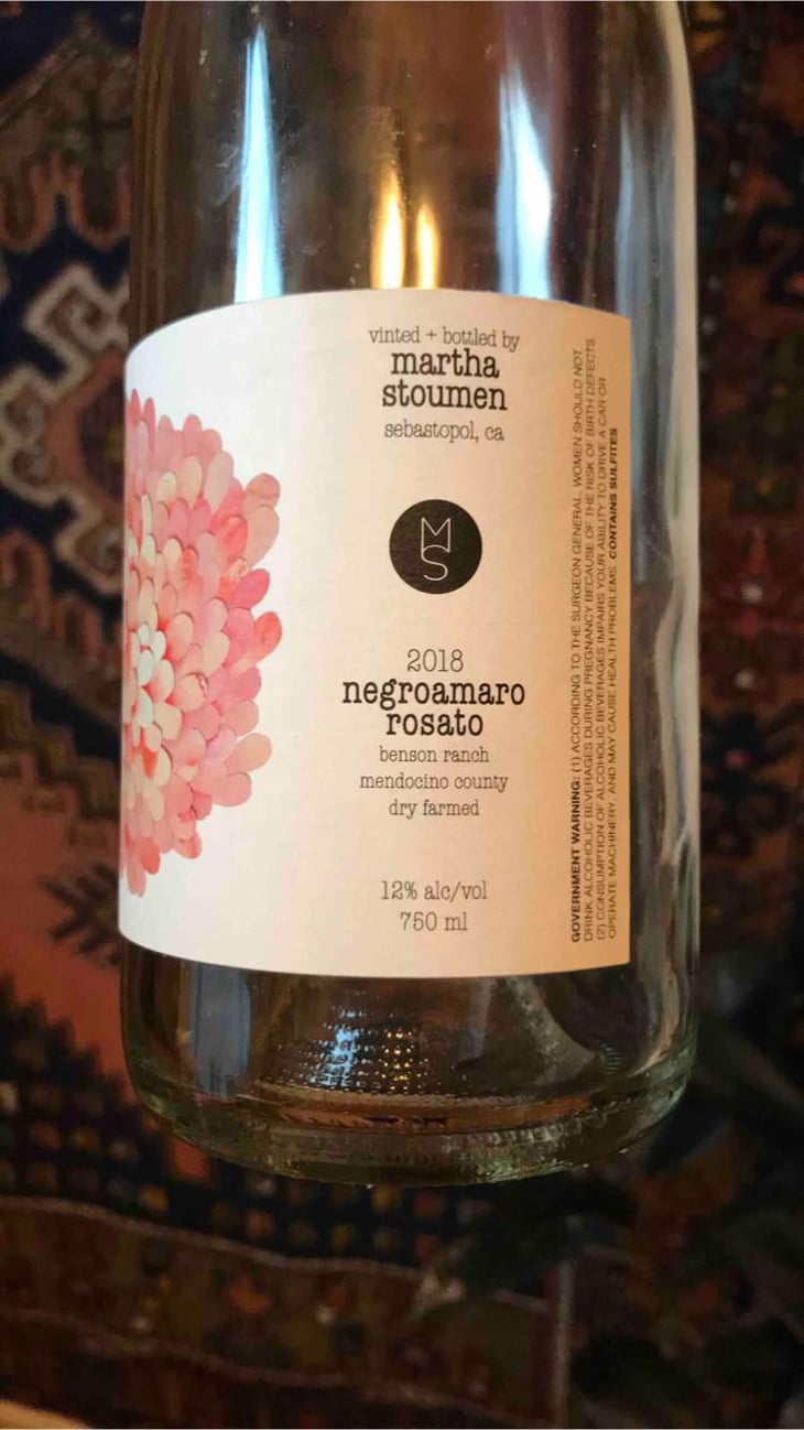 Negroamaro Rosato - Martha Stoumen - Martha Stoumen 