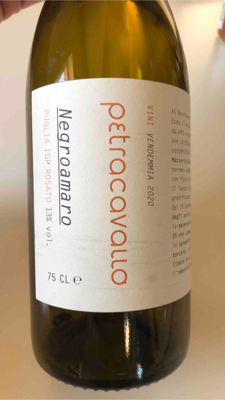 Negroamaro - Vini Petracavallo - Vito D'Onghia 