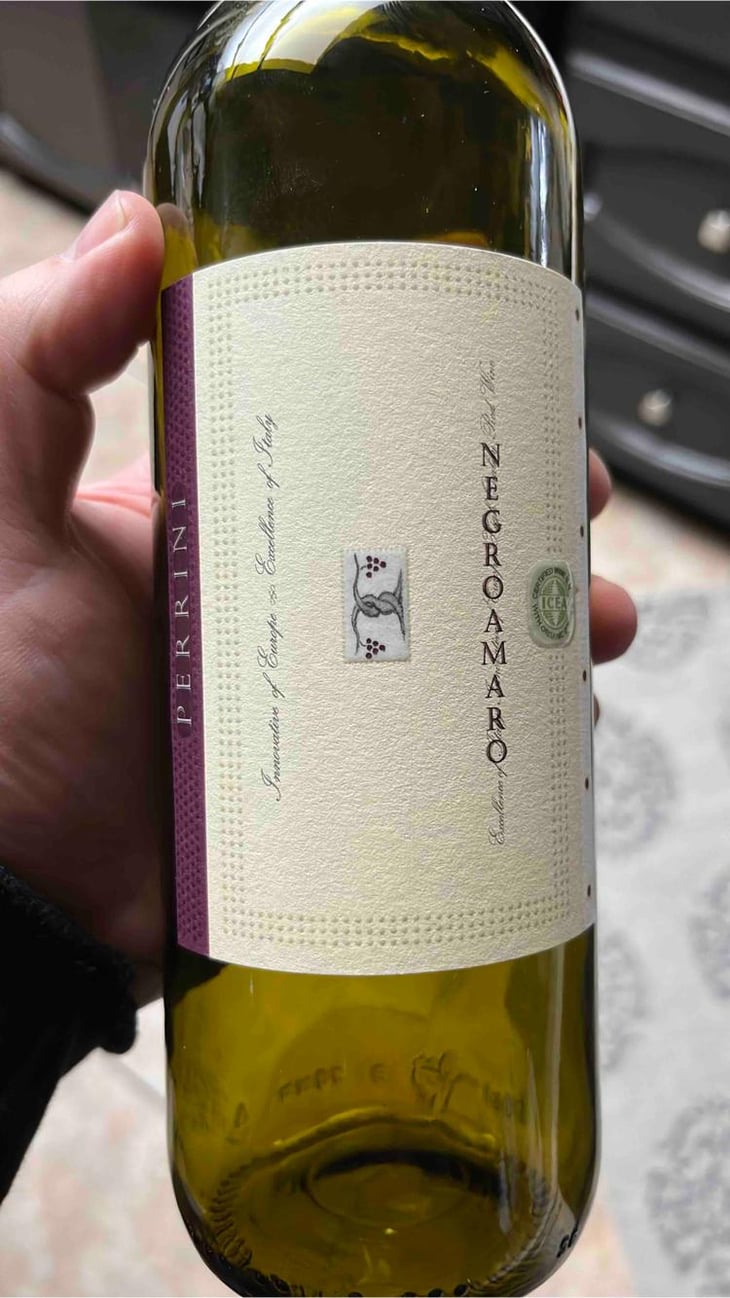 Negroamaro Salento - Puglia - Perrini -2019