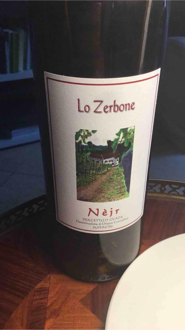 Nèjr Dolcetto Ovada Superiore - Azienda Agricola Lo Zerbone - Fabio Somazzi 