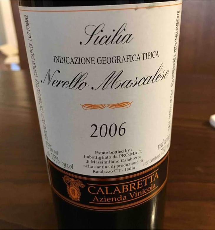 Nerello Mascalese - Azienda Vinicola Calabretta - Massimiliano Calabretta 
