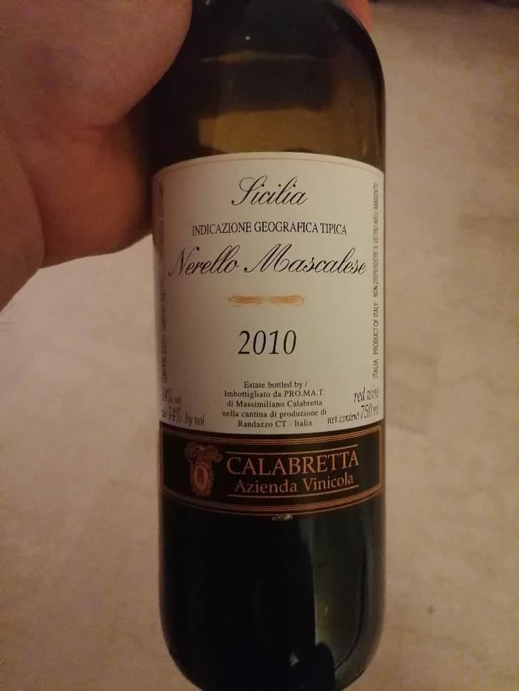 Nerello Mascalese - Azienda Vinicola Calabretta - Massimiliano Calabretta 