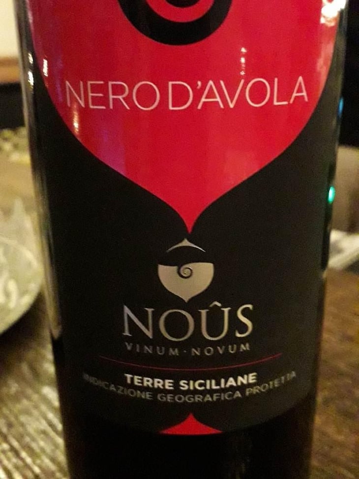 Nero D'Avola - Sicilia - Nous 