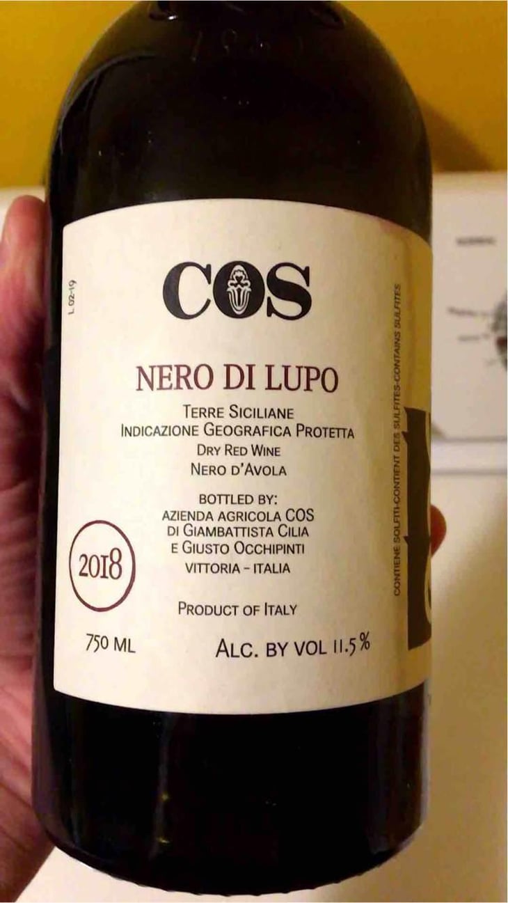 Nero di Lupo - COS - Giambattista Cilia, Cirino Strano & Giusto Occhipinti 
