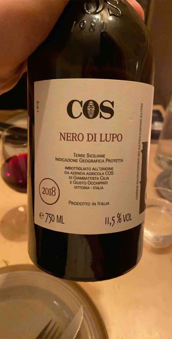 Nero di Lupo - COS - Giambattista Cilia, Cirino Strano & Giusto Occhipinti 