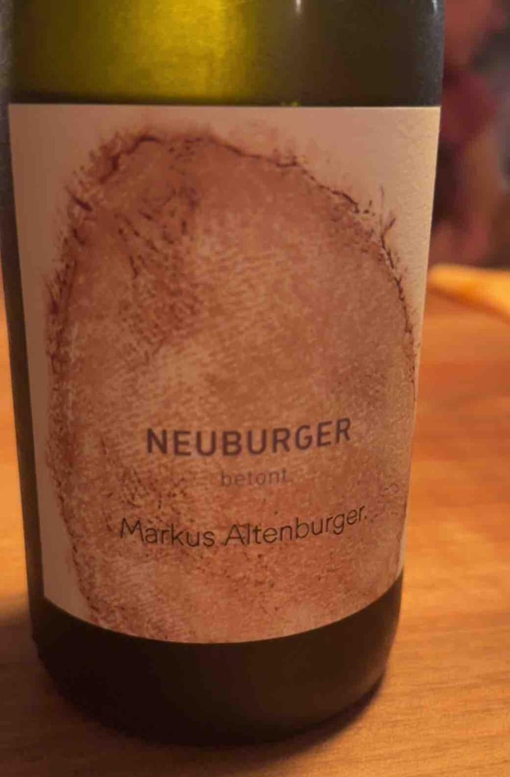 Neuburger Betont - Weingut Markus Altenburger - Markus Altenburger -2019