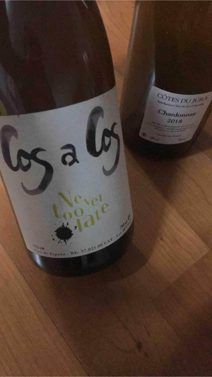 Never Too Late Blanc - Celler Cos A Cos - Cristobal Vanyo Beneyto 