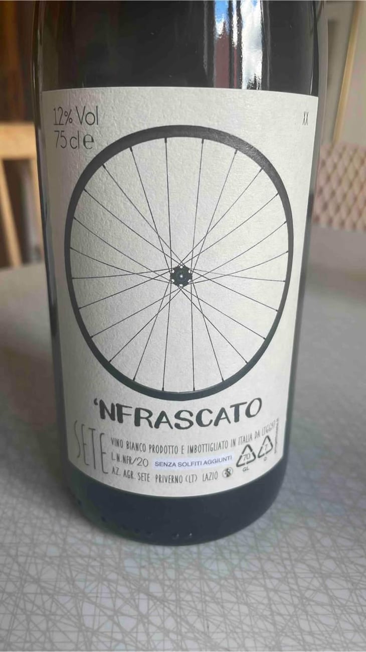 ‘Nfrascato - Sete - Vini Naturali - Emiliano Giorgi, Arcangelo Galuppi, Martina D’Alessio 