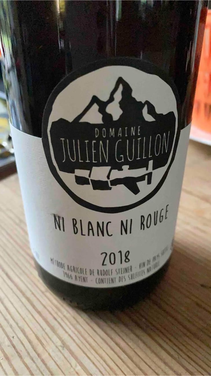 Ni Blanc Ni Rouge 2019 - Domaine Julien Guillon - Julien Guillon 