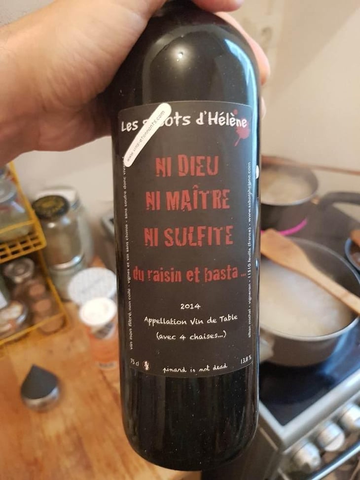 Ni Dieu Ni Maitre Ni Sulfite... - Les Sabots d'Hélène - Alban Michel 