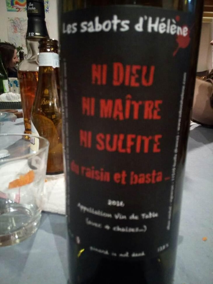 Ni Dieu Ni Maitre Ni Sulfite... - Les Sabots d'Hélène - Alban Michel 