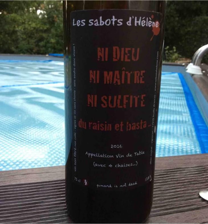 Ni Dieu Ni Maitre Ni Sulfite... - Les Sabots d'Hélène - Alban Michel 