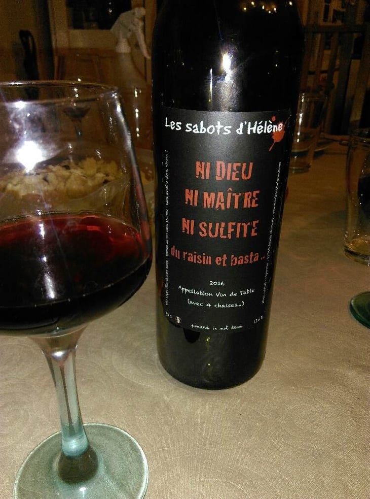 Ni Dieu Ni Maitre Ni Sulfite... - Les Sabots d'Hélène - Alban Michel 