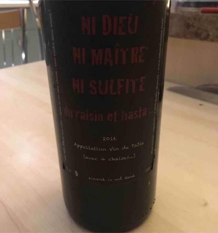Ni Dieu Ni Maitre Ni Sulfite... - Les Sabots d'Hélène - Alban Michel 